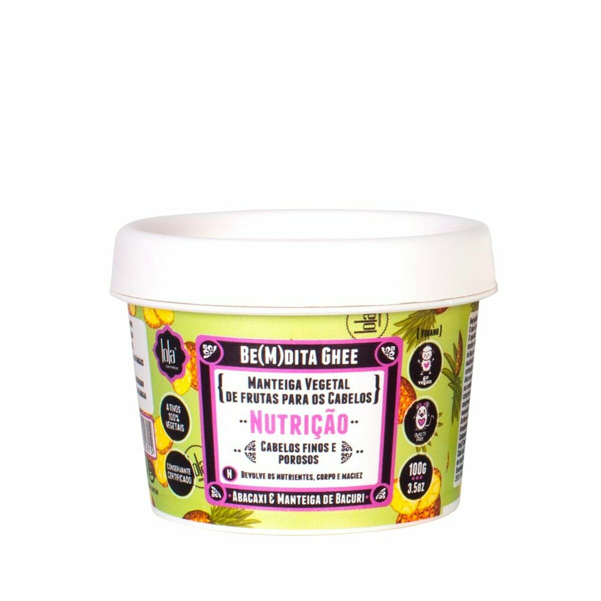 Masque nourrissant pour cheveux Lola Cosmetics Be(M)Dita Ghee Pineapple And Butter Bacuri 750 ml 100 g