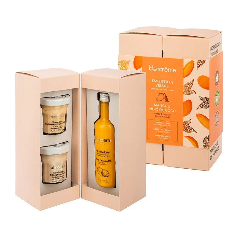 Trio Essentiels pour le visage - Mangue & Noix de Coco